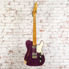 Fender - Custom Shop Caballo Tono Ligero Relic - Electric Guitar - Aged Magenta Sparkle - w/ Deluxe Hardshell Case - x5837 (USED)