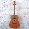 Martin D-X1E Mahogany Acoustic-Electric Guitar - Figured Mahogany - w/ Gigbag