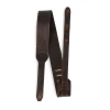 Martin - LUXE BY MARTIN - Leather Guitar Strap - Dark Brown - Saddleback