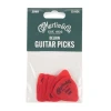 Martin - 18A0152 Delrin Guitar Picks - 351 - Red - .50mm - Pack of 12
