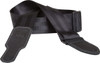 Boss 2" black seatbelt guitar strap