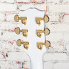 Epiphone - Les Paul Custom - Electric Guitar - Alpine White with  Gold Hardware - with  Hardshell Case (ECLPCAWGH1)