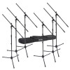 On-Stage - MSP7706 - EuroBoom Microphone Stand w/ Bag - 6 Stands (MSP7706)