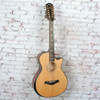 USED Taylor Builder's Edition 652ce,12 String Nat Top ,V-Class Bracing Acoustic/Electric Guitar w/Case