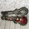 D'Angelico - Deluxe Mini DC - Semi-Hollow Electric Guitar - Satin Trans Wine - w/ Hardshell Case - x0145