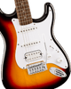 Squier - Affinity Series™ - Stratocaster® Junior Electric Guitar - HSS - Laurel Fingerboard - 3-Color Sunburst