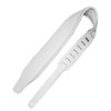 Levy's Leathers - M26PD-WHT_WHT - Amped Leather Series - Guitar Strap - White
