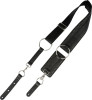 Levy's Leathers - MG15BC-BLK - Baldric Series - Leather Guitar Strap - Black
