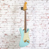 Fender Custom Shop F22 LTD 59 Strat, Hardtail, Gold-Hardware, Journeyman Relic, Faded Daphne Blue