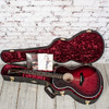 Taylor - (2024) Custom #26 C12E B4026 - Grand Concert Acoustic-Electric Guitar - Figured Maple/Sitka Spruce - Cherry Black Burst - w/ Taylor Deluxe Hard Shell Case - x4091 USED
