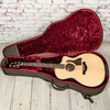 Taylor - Prototype 214ce DLX - Acoustic-Electric Guitar - Rosewood/Torrified Sitka - Natural - with  AeroCase - x3016 (N224002111007990000)