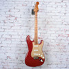 Fender - Custom Shop LE 1954 Roasted Stratocaster® - Electric Guitar - Journeyman Relic® - 1-Pc Roasted Quarterswan Maple Fingerboard - Cimarron Red - w/ Deluxe Hardshell Case - x0638