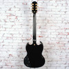 Epiphone - Inspired by Gibson SG Custom - Electric Guitar with  2-Humbuckers - Ebony - with  Premium Gig Bag (EIGSGCEBGH1)