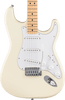 Fender - Standard Stratocaster® - Electric Guitar - Maple Fingerboard - Olympic White w/ White Pickguard