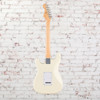 Fender - Standard StratocasterÂ® - Electric Guitar - Maple Fingerboard - Olympic White with  White Pickguard (0266220505)
