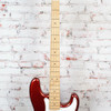 Fender Standard Precision Bass, Maple Fingerboard, White Pickguard, Candy Cola