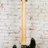 Fender - Standard Precision Bass Guitar - Laurel Fingerboard - Black with  White Pickguard (0266640506)