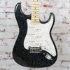 G&L - Comanche Custom Electric Guitar, Black Sparkle - w/Bag