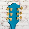 Gretsch - G2655TG Streamlinerâ„¢ - Semi-Hollow Electric Gutiar with  Center Block Jr. Double-Cut with BigsbyÂ® - LTD - Laurel Fingerboard - Riviera Blue USED (2807281502)