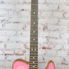 Fender - LE FSR Acoustasonic Acoustic Electric Guitar, Pink Paisely - w/Bag, USB Cable - x363A - USED