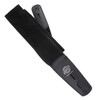 Lock-It - LIS-200S275-BLK - Guitar Strap - Double Layer Black Suede w/ Ladder Adjustable & Lock-It Leather Ends -  2.75" Wide
