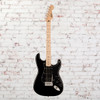 Squier Sonic Stratocaster HSS, Maple Fingerboard, Black Pickguard, Black (0373203506)