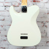 Warmoth - Nashville T Style SSS Electric Guitar w/Brent Mason Wiring - White - x1546 - USED
