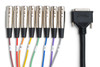 Hosa - DTF-803 - Balanced Snake Cable - XLR3F to DB25 - 3m