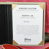 Gibson - Custom Murphy Lab 1958 Les Paul Standard Reissue - Electric Guitar - Ultra Light Aged Washed Cherry Sunburst - w/ Brown/Pink Lifton Reissue 5-Latch Case - x5028