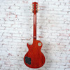 Gibson - Custom Murphy Lab 1958 Les Paul Standard Reissue - Electric Guitar - Ultra Light Aged Washed Cherry Sunburst - w/ Brown/Pink Lifton Reissue 5-Latch Case - x5028