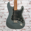 Fender - 2005 MIM Standard Stratocaster Electric Guitar - Satin Gunmetal Blue - w/Bag - x5920 - NOS