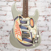 Squier - 2004 Standard Stratocaster Electric Guitar - Miller Lite Graphic - w/Bag - x0926 - NOS
