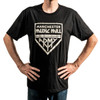 Manchester Music Mill Army T-Shirt - Black w/White Logo - Medium