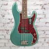 Fender - American Professional Classic Precision Bass - Bass Guitar - Rosewood Fingerboard - Faded Sherwood Green Metallic - w/ Deluxe Gigbag