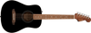 Fender - California Standard Redondo Mini - Acoustic Guitar - Spruce Top - Black - w/ Gigbag