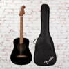 Fender - California Standard Redondo Mini with Bag - Spruce Top- Black