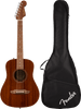 Fender California Standard Redondo Mini with Bag, Sapele Top, Natural Sapele