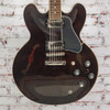 Epiphone - Jim James ES-335 - Walnut - Repaired Headstock - w/HSC - x0637 - USED