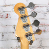 Parts Bass - P Style Electric Bass - Burgandy Fade - 83 Precision Bass Neck - w/HSC - x7839 - USED