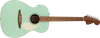 Fender - California Standard Monterey E - Acoustic-Electric Guitar - Spruce Top - Surf Green w/ Ivory Pickguard