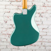 Fender - American Professional Classic Jaguar - Electric Guitar - Rosewood Fingerboard - Faded Sherwood Green Metallic - with  Deluxe Gigbag (0114990374)