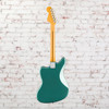 Fender - American Professional Classic Jaguar - Electric Guitar - Rosewood Fingerboard - Faded Sherwood Green Metallic - with  Deluxe Gigbag (0114990374)