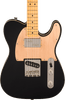 Squier - MMM Exclusive FSR Classic Vibe 60s Custom Telecaster - Electric Guitar - SH Wide Range - Black w/ Gold Anodized Pickguard
