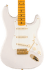 Fender - Limited Edition American Vintage II 1957 Stratocaster - Electric Guitar - Flame Maple Fingerboard - White Blonde - w/ Vintage-Style Hardshell Case