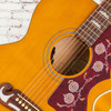 Epiphone - J-200 Studio - Acoustic-Electric Guitar - Antique Natural - with  Gigbag (EASJ2ANNH1)
