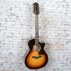 Taylor - 454ce -12-String Acoustic-Electric Guitar - Tobacco Sunburst Top - with  Hardshell Case - x5058