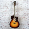 Taylor - 454ce -12-String Acoustic-Electric Guitar - Tobacco Sunburst Top - with  Hardshell Case - x5058