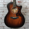 Taylor - 324ce - Acoustic-Electric Guitar - Mahogany/Mahogany - Shaded Edge Burst Top - w/ Hardshell Case - x5050