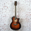 Taylor - (2025) 324ce - Acoustic-Electric Guitar - Mahogany/Mahogany - Shaded Edge Burst Top - w/ Hardshell Case - x5050