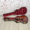 Taylor - (2025) 324ce SEB - Left-Handed Acoustic-Electric Guitar - Mahogany/Mahogany - Shaded Edgeburst Top - w/ Hardshell Case - x5013